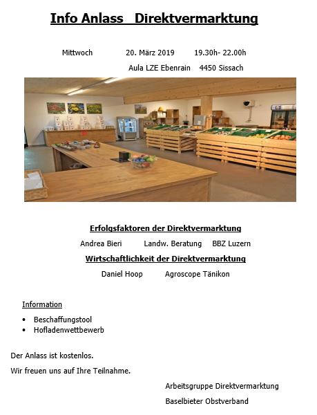 Info Anlass Direktvermarktung